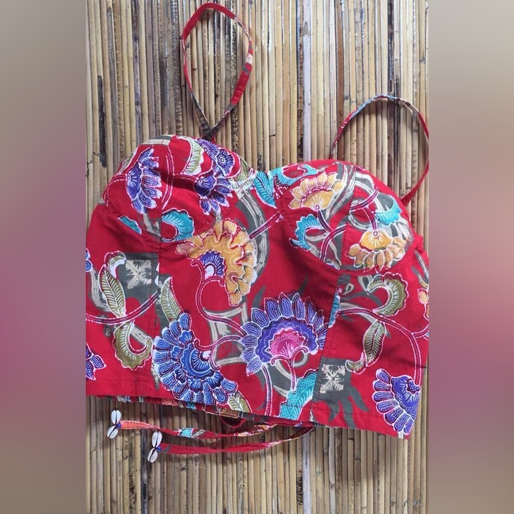 RARE Andi Bagus Unik Batik Bustier